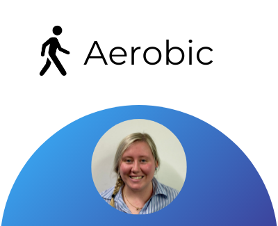 Seated aerobic exercise session March 3rd with Jenna