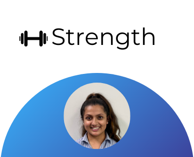 Strength exercise session November 9th with Aishani